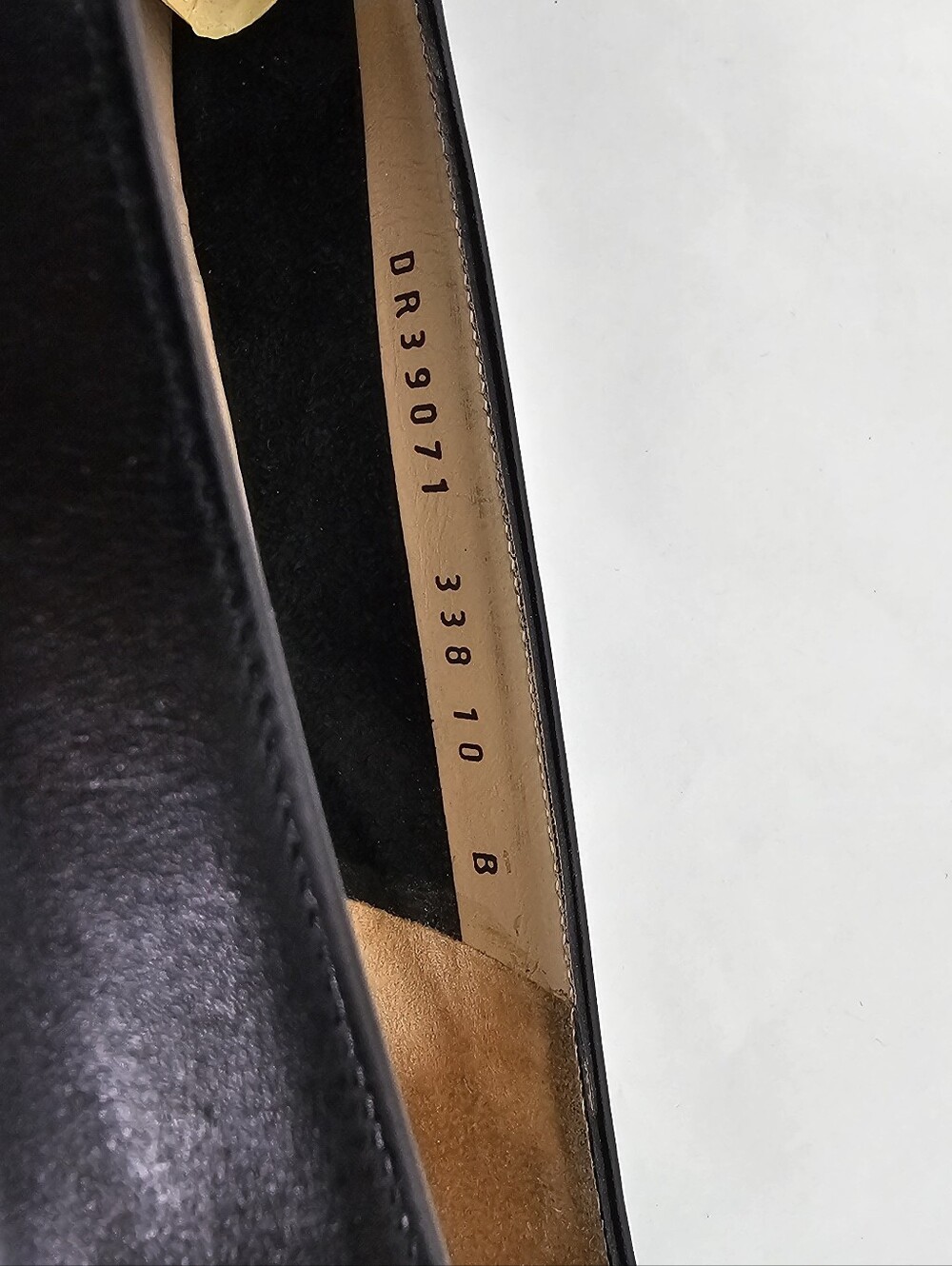 Salvatore Ferragamo Black Lillaz Vara Bow Low Heel Pumps Vintage Retro 10 - Picture 10 of 11